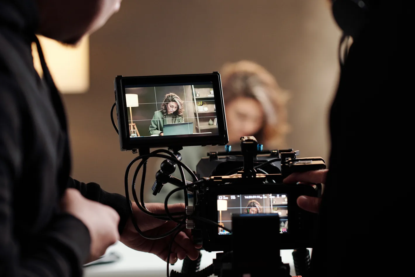 Video production behind the scenes